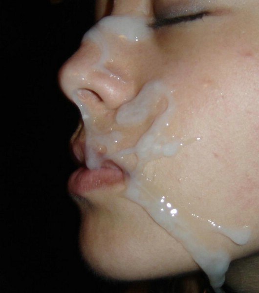 Компиляция оттраханных телок со спермой на лице и теле 13 фотка